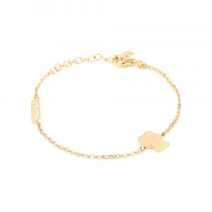 دستبند دخترانه خرس طلایی