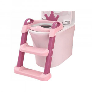 رابط توالت فرنگی پله دار کودک مدل تاج دار