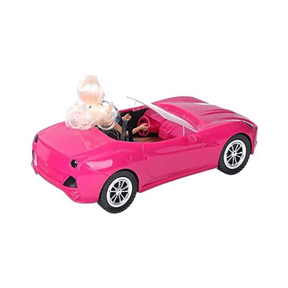 عروسک باربی با ماشین