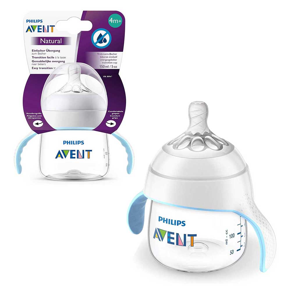 شیشه شیر دسته‌دار ۱۵۰ میلی سری UltraSoft