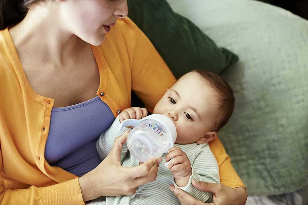 شیشه شیر دسته‌دار ۱۵۰ میلی سری UltraSoft