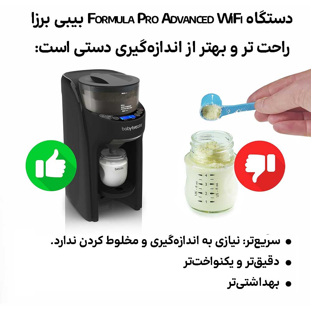 دستگاه شیر ساز مدل Pro Advanced Wifi مشکی