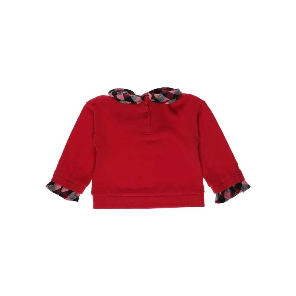دورس نوزادی دخترانه مدل Tricot Pretty طرحدار قرمز