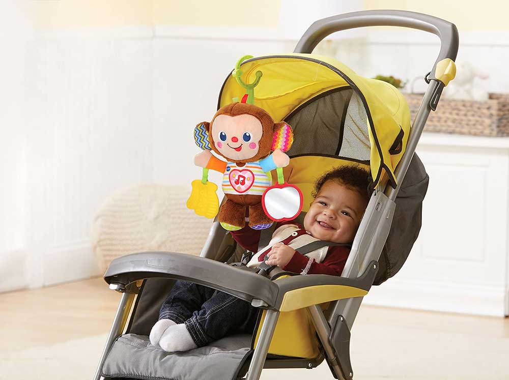 آویز کریر دندانگیر مدل Swing & Sing Monkey