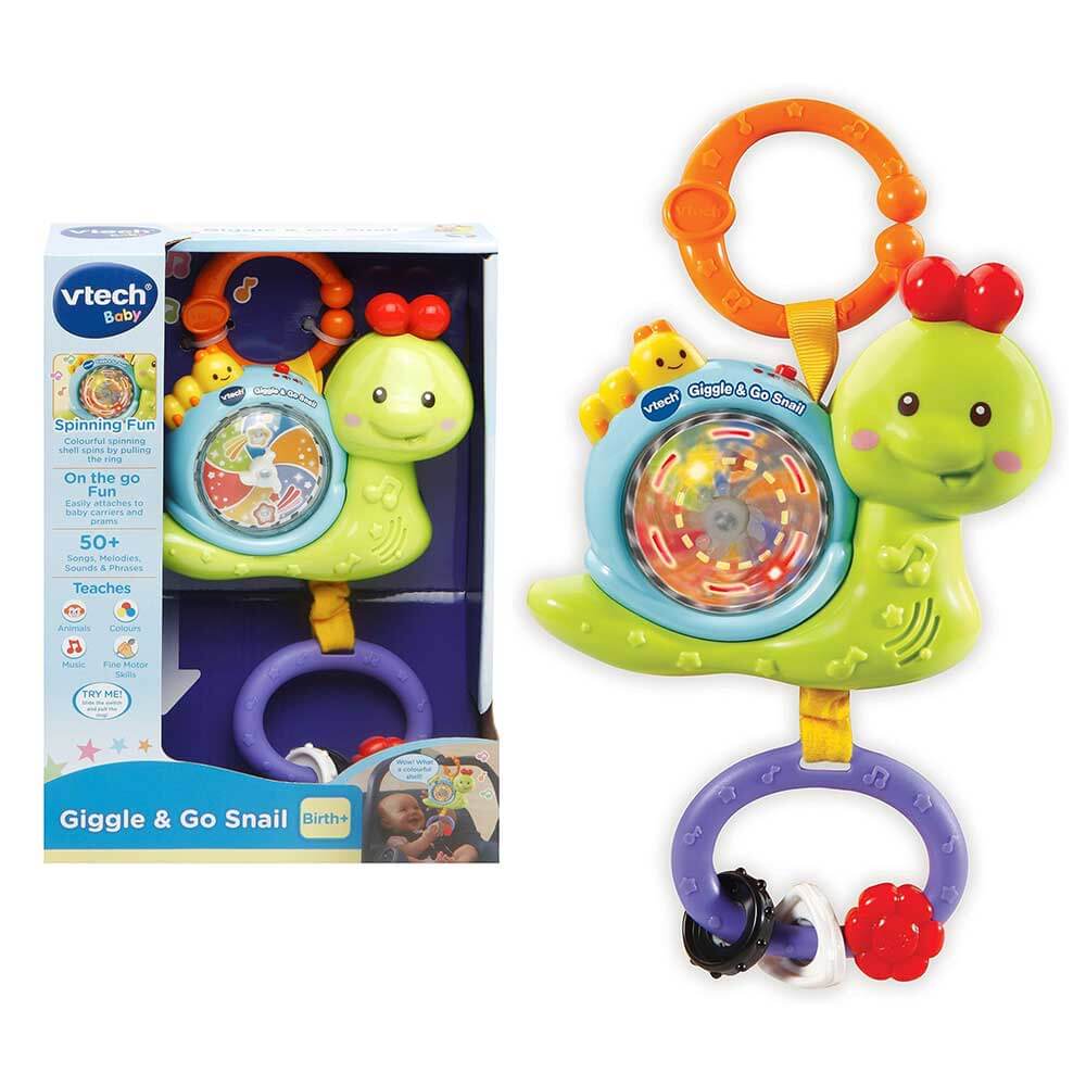 آویز کریر موزیکال طرح حلزون مدل Giggle & Go Snail