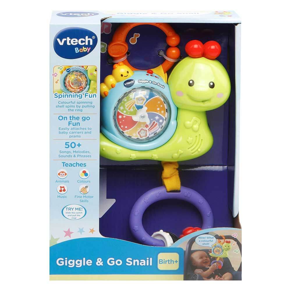 آویز کریر موزیکال طرح حلزون مدل Giggle & Go Snail