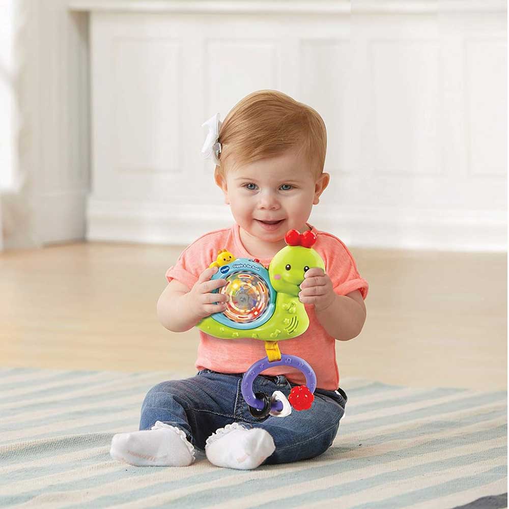 آویز کریر موزیکال طرح حلزون مدل Giggle & Go Snail