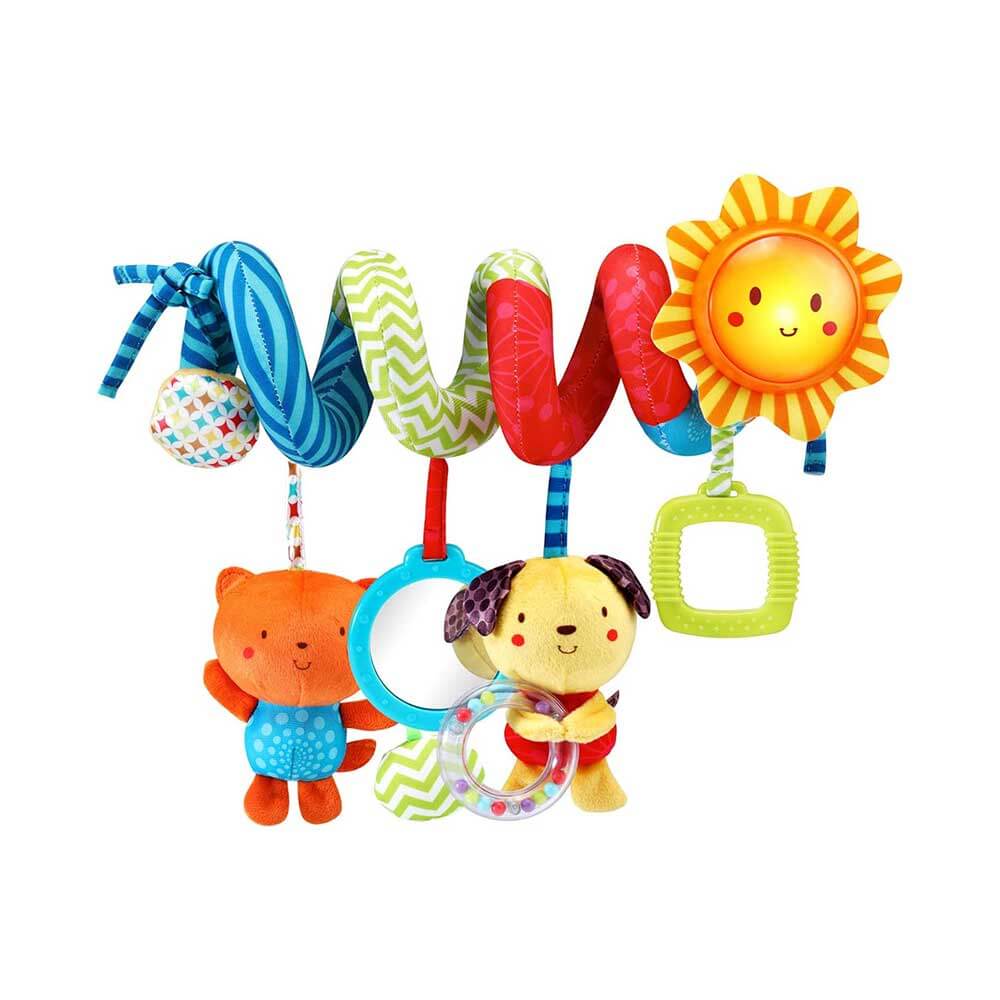 آویز کریر موزیکال طرح خورشید مارپیچ مدل Sunny Days
