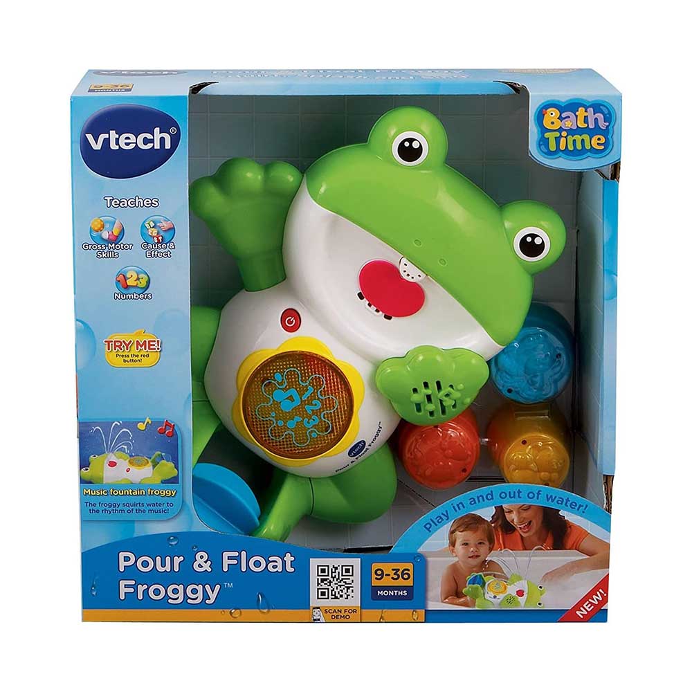 قورباغه شناور حمام موزیکال مدل Pour & Float Froggy