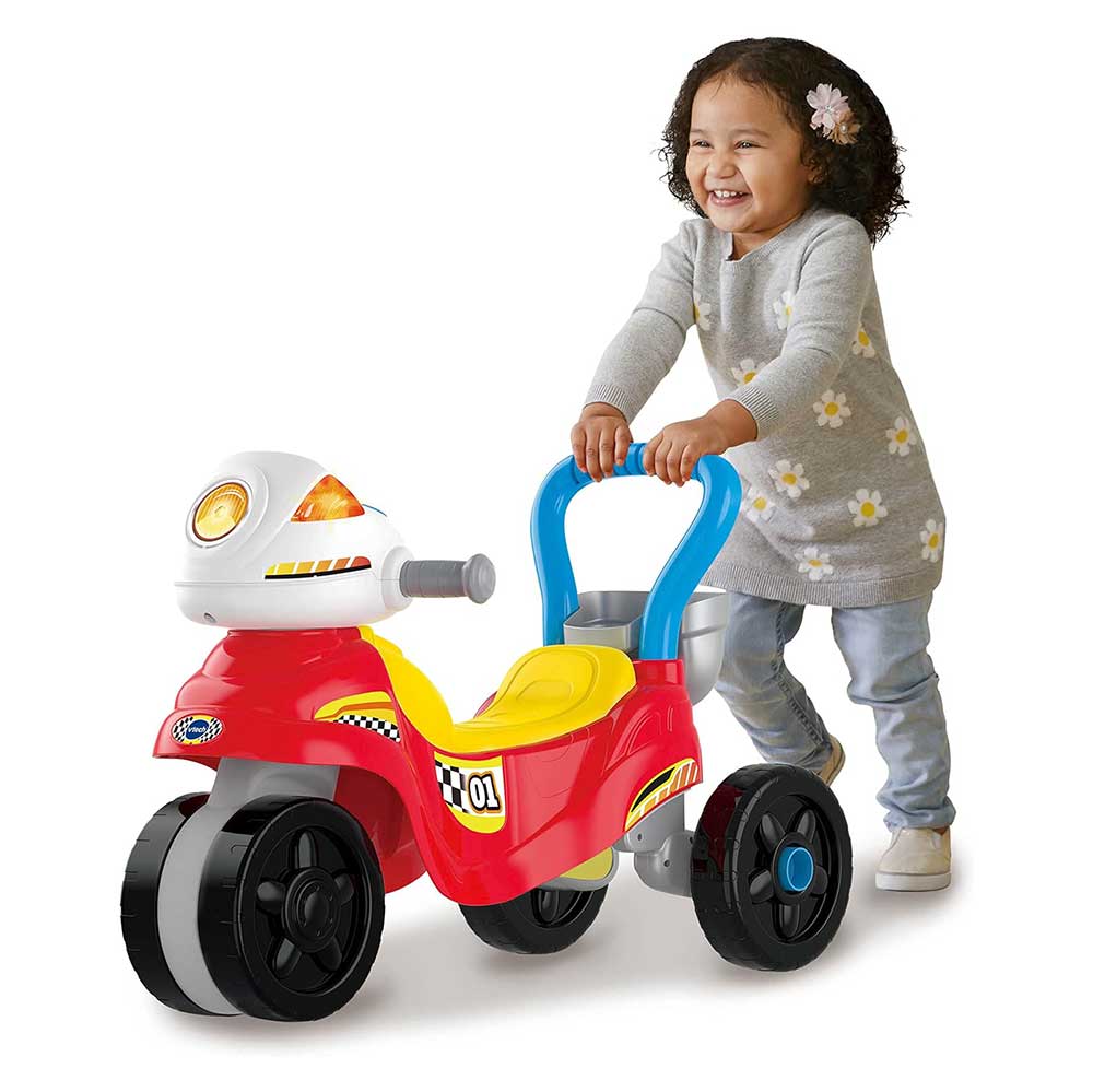 سه چرخه 3 در 1 موزیکال مدل Ride with Me Motorbike