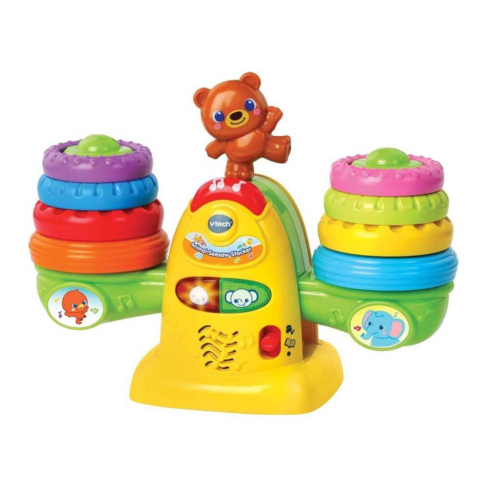 ترازوی آموزشی موزیکال مدل Animal Seesaw Stacker