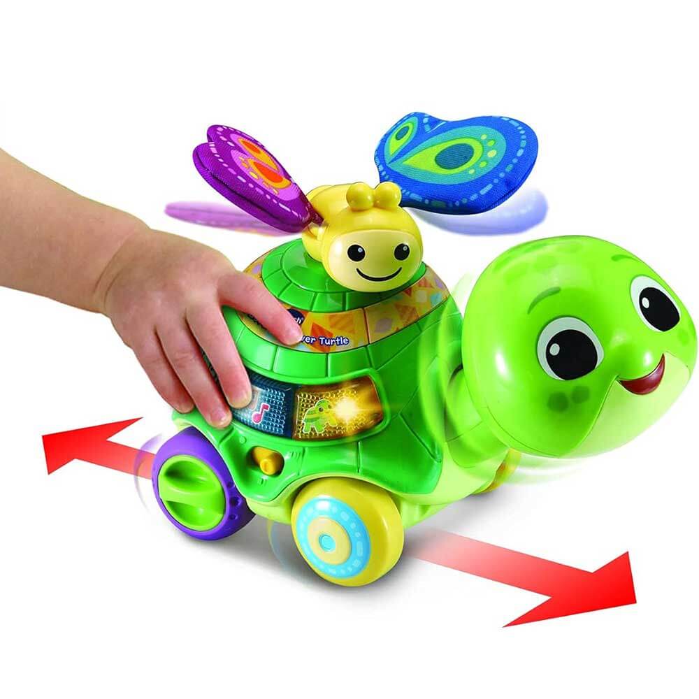 واکر لاکپشت موزیکال 2 در 1 مدل Push & Discover Turtle